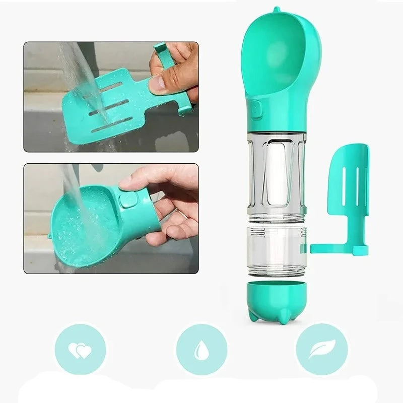 Pet Water Bottle & Shovel