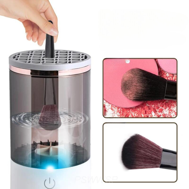 Electric Makeup Brush Cleaner Set