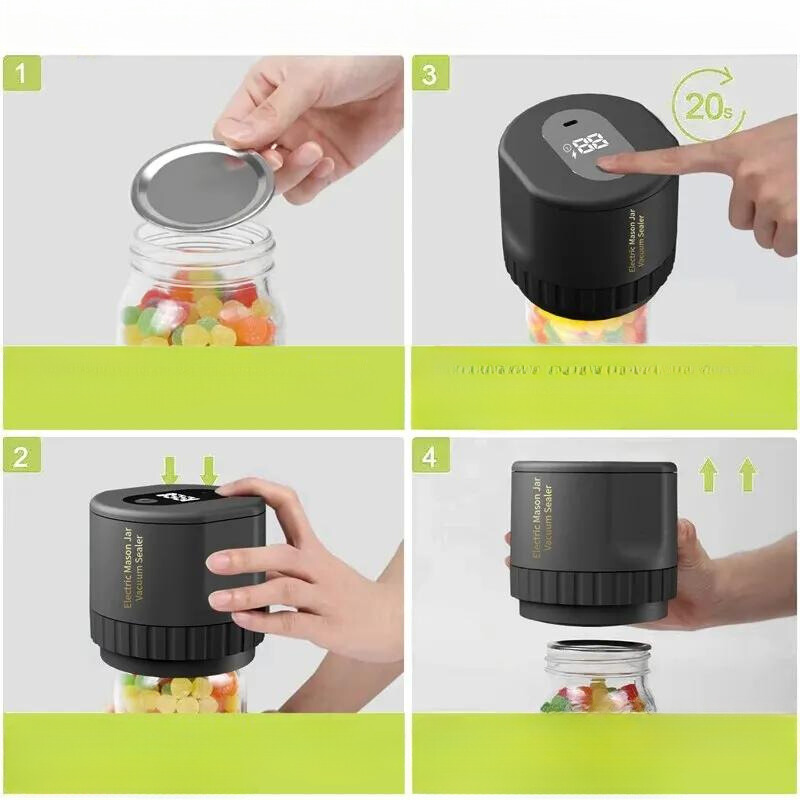 Mason Jar Vacuum Kit